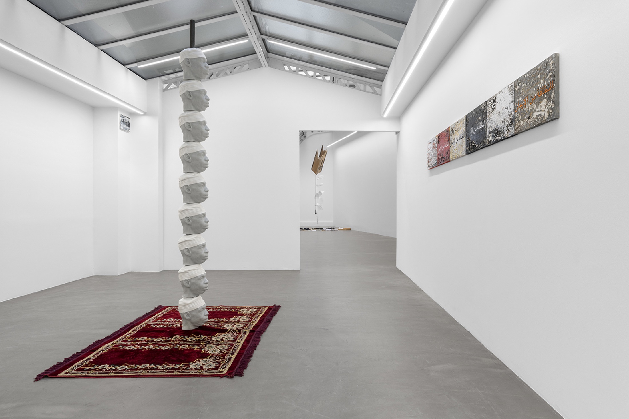 Installation view of System Structures, Bremond Capela, Paris, France, 2026